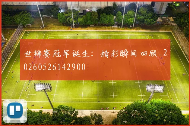 世锦赛冠军诞生:精彩瞬间回顾_20260526142900